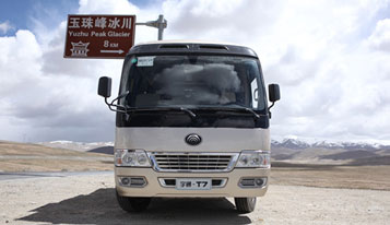5030 mètres d’altitude, conquis sans la moindre difficulté par T7 de Yutong