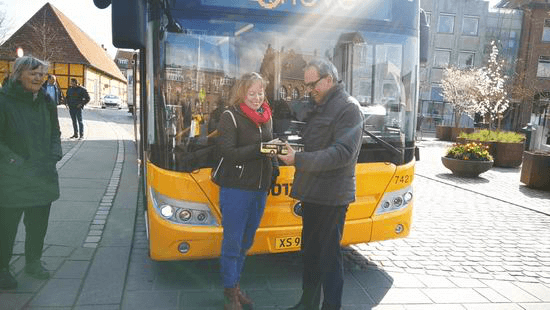Les  bus purement électriques de Yutong entrent dans le royaume des contes de fées Danemark