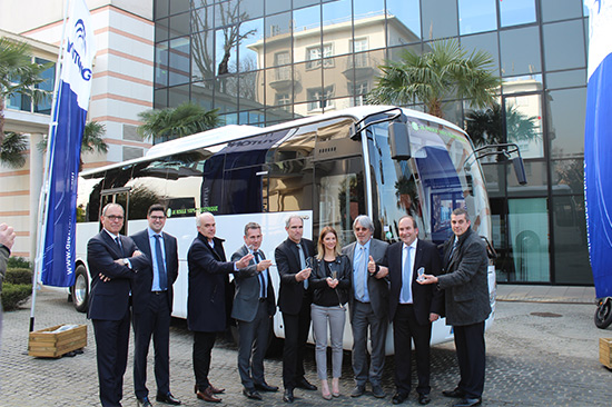La qualité gagne la confiance. 	Le bus électrique de Yutong circule un million de kilomètres en France.