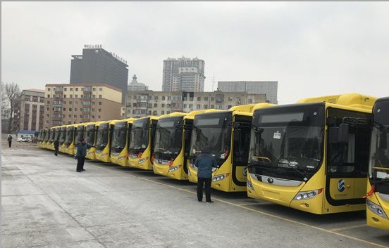 200 autobus de nouvelles énergies Yutong vont se rendre à la << ville de glace >>