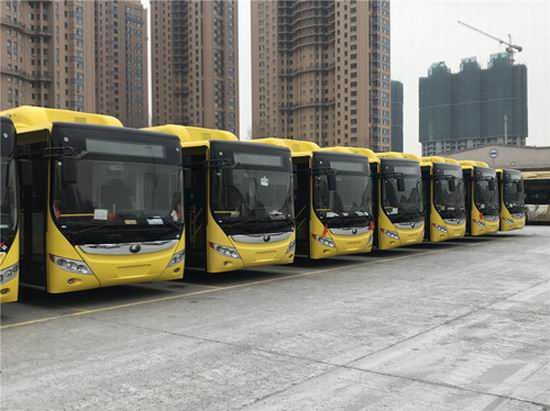 200 autobus de nouvelles énergies Yutong vont se rendre à la << ville de glace >>