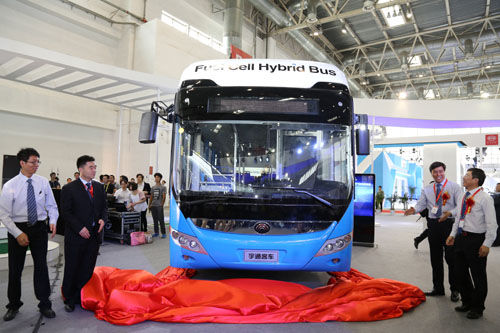 8 nouveautés Yutong se distinguent en l’occurrence de la XXIII Exposition internationale de transport