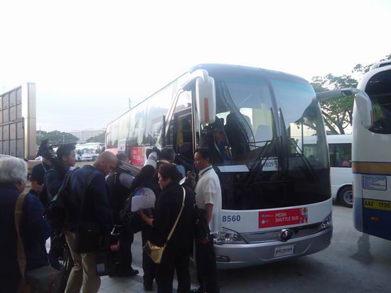 27 bus de Yutong servent l’APEC aux Philippines