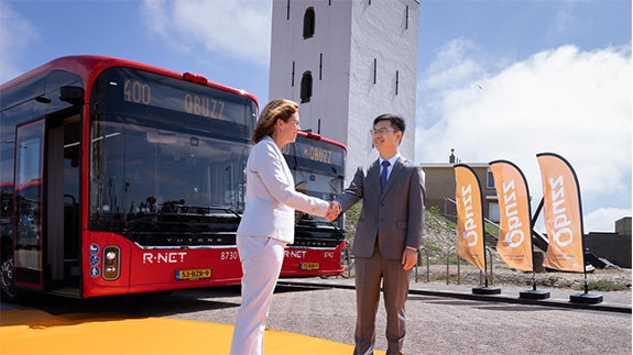 Qbuzz a passé une deuxième commande auprès de Yutong pour 62 bus électriques, qui rejoindront les 50 bus déjà en circulation