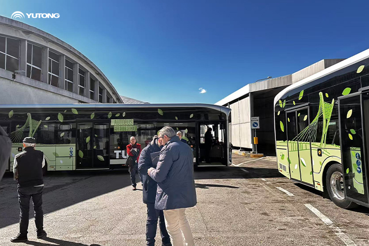 Yutong à Pescara, Italie : les débuts des bus zéro émission dans la flotte de TUA