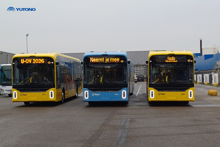 Dabord neuf , électrique Les bus U-OV inspectés