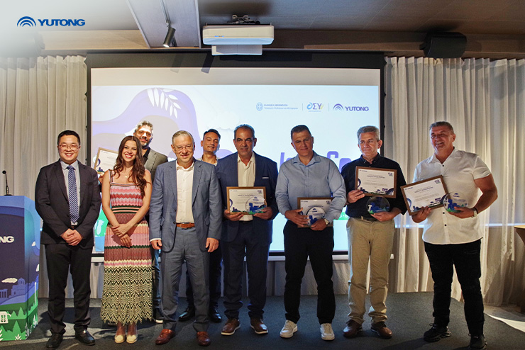  Yutong lance officiellement l’initiative « Let’s Go Green » pour une mobilité durable à Athènes – Les conducteurs de la société OSY S.A. sont à l’honneur