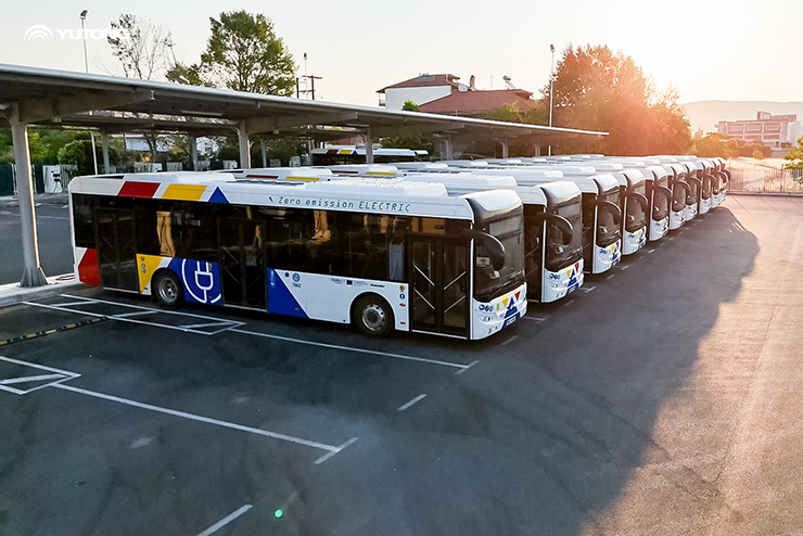 Yutong fournit à la Grèce une solution globale de transition énergétique, pionnière dun avenir de transport vert