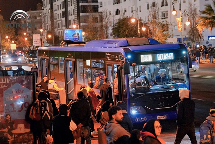 Yutong Bus déploie 723 autobus pour soutenir le tournoi sportif international dAfrique et la mobilité urbaine au Maroc