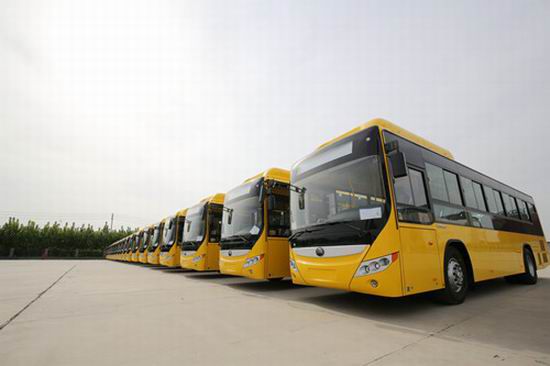 Expédition de 500 autobus Yutong au Myanmar