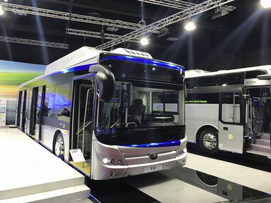 Yutong participe à Busworld Kortrijk 2017