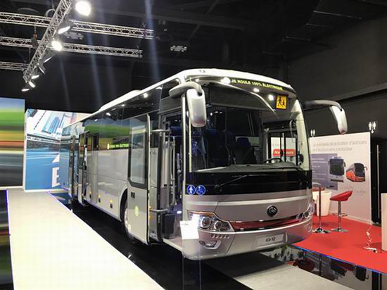 Yutong participe à Busworld Kortrijk 2017