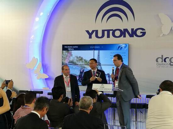 Yutong participe à Busworld Kortrijk 2017