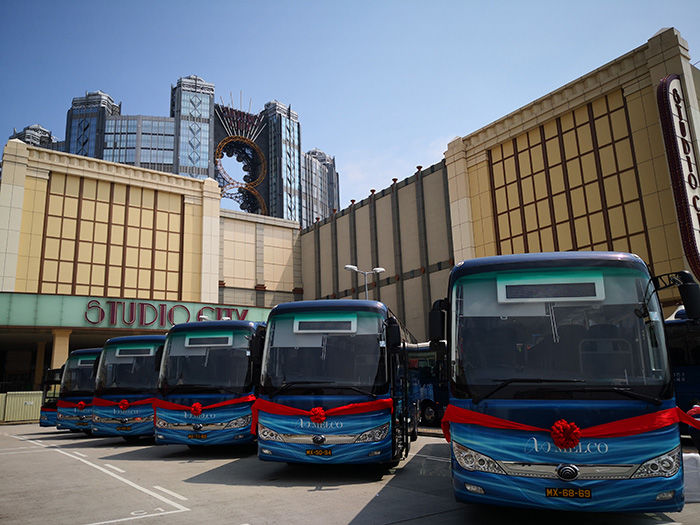 Les bus électriques produits en série à Macao est activé Yutong ouvre une nouvelle ère de transport vert à Macao