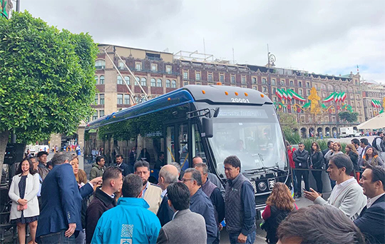 Allant de l’autre côté de l’océan, 63 unités de trolleybus à deux sources de Yutong entrent au Mexique!