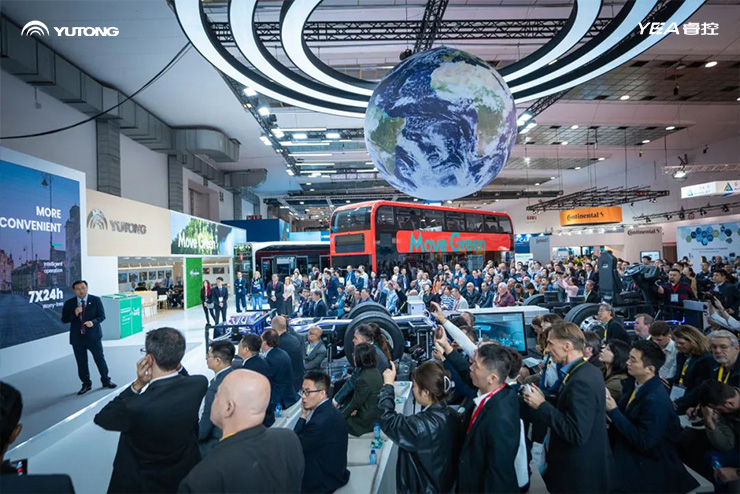 Yutong a remporté deux grands prix de Busworld Europe Brussels 2023