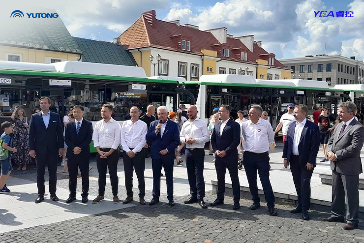 APPARITION DE BUS ÉLECTRIQUE YUTONG E12 À BIALYSTOK, EN POLOGNE