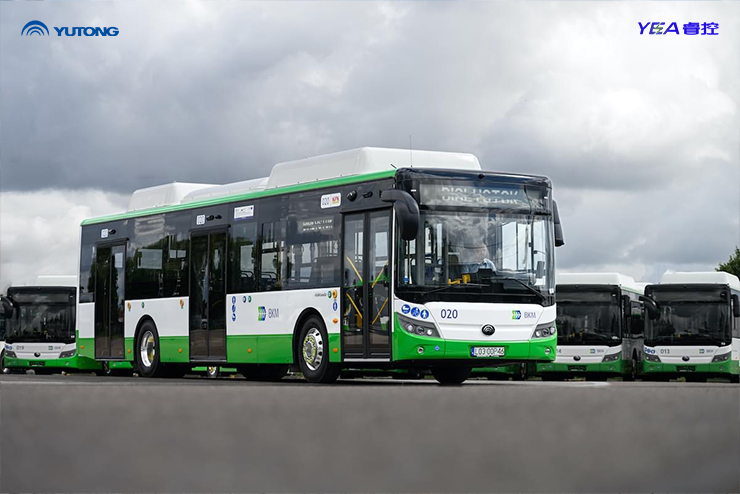 APPARITION DE BUS ÉLECTRIQUE YUTONG E12 À BIALYSTOK, EN POLOGNE