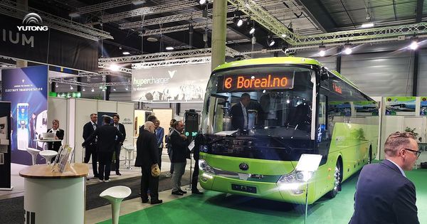 Yutong Bus fait ses débuts au 35e Symposium international du véhicule électrique