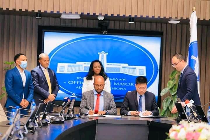 Yutong a signé un contrat de vente de 110 bus avec Addis-Abeba, Ethiopie