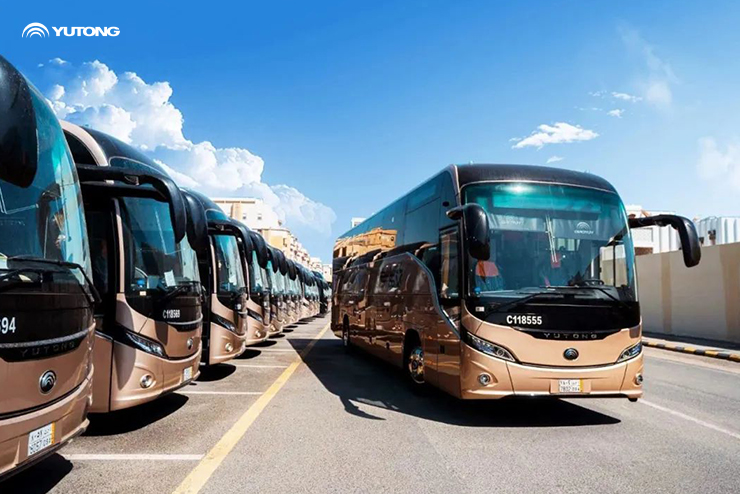 Yutong a de nouveau livré 263 autocars à lArabie saoudite