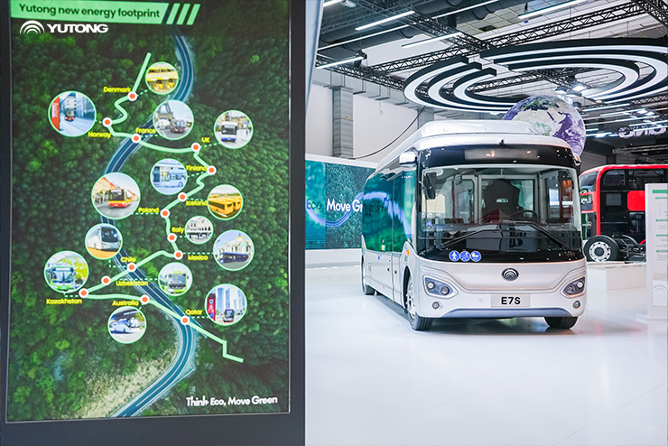 Solutions de mobilité urbaine durable de Yutong